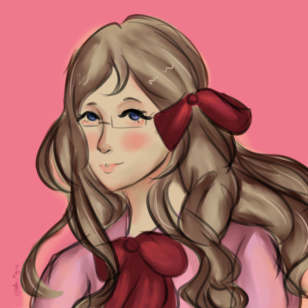 Flat Headshot: Monaco (Hetalia)
