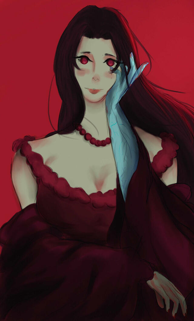 Detailed Waist-Up: Elizabeth Bartley (Castlevania: Bloodlines)