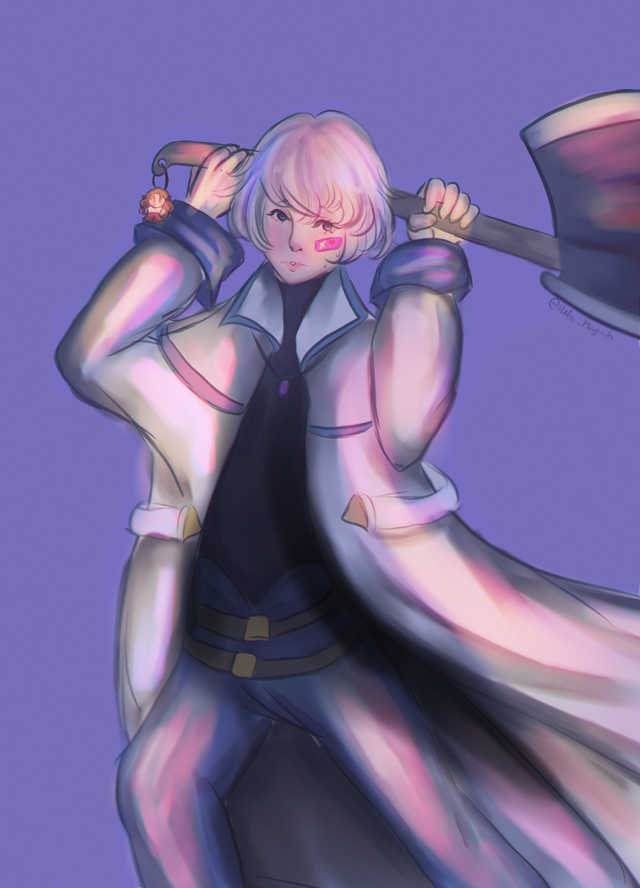 Detailed Full Body: Soma Cruz (Castlevania: Dawn of Sorrows)